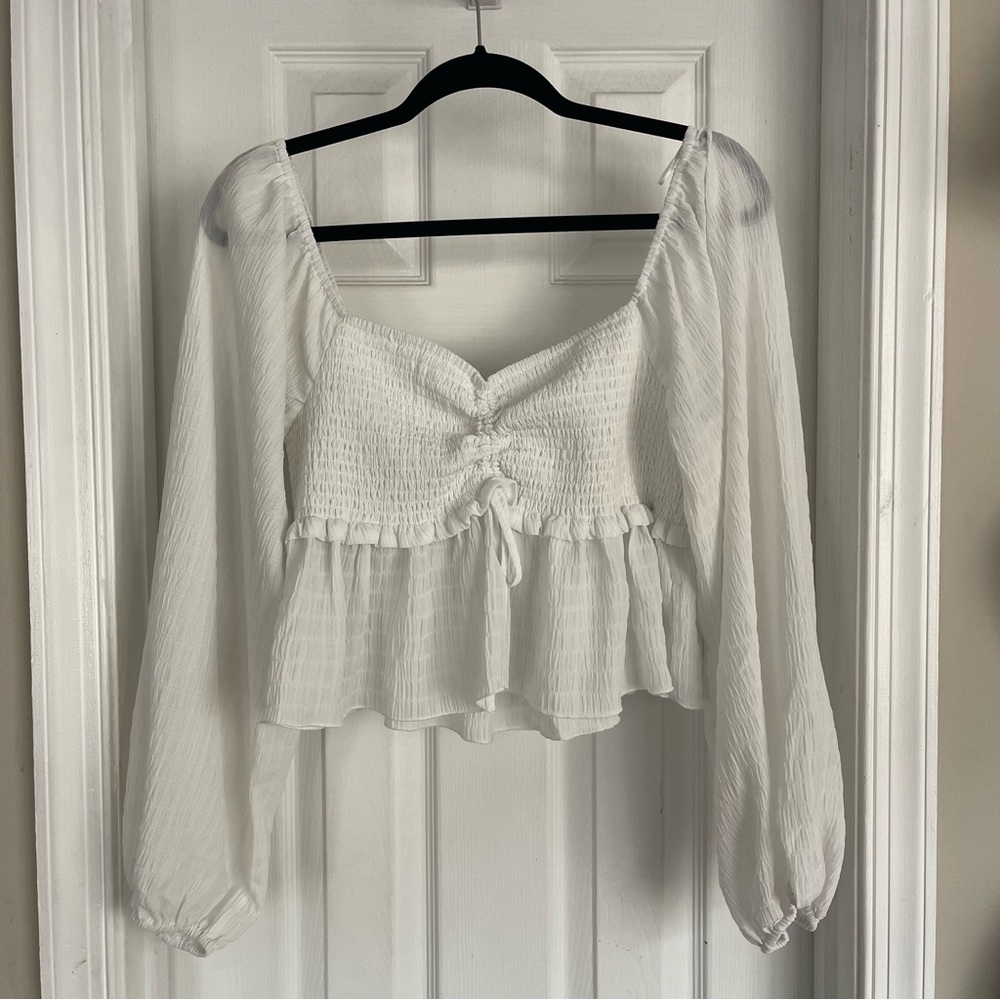 WAYF Off The Shoulder Blouse